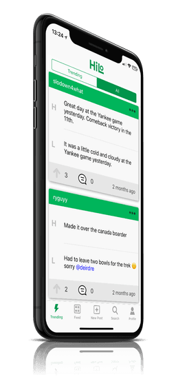 Preview of content feed