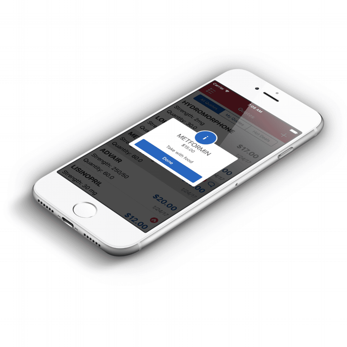 pharmacy-quotes screenshots