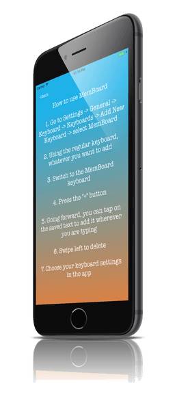 Preview of companion app